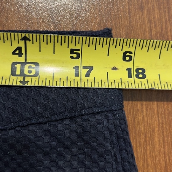 NWT ABS Allen Schwartz Women’s Navy Textured Ankle Pants Size 12P - Picture 8 of 8